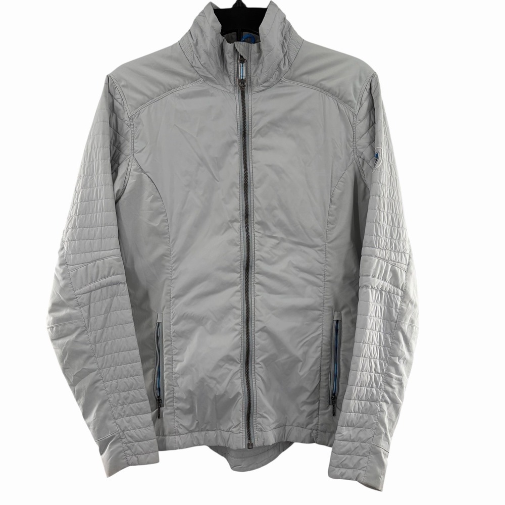 Kühl Projekt‎ Firefly Women's Lightweight Puffer Jacket Ash Gray Sz S Gorpcore